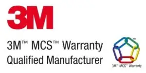 3M logo with "3M MCS Warranty Qualified Manufacturer" text and colorful hexagon, representing signage quality assurance for Signs East.